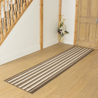 Barium Tufted Brown Indoor Rug