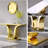 Shawanda 50" White and Gold Console Table