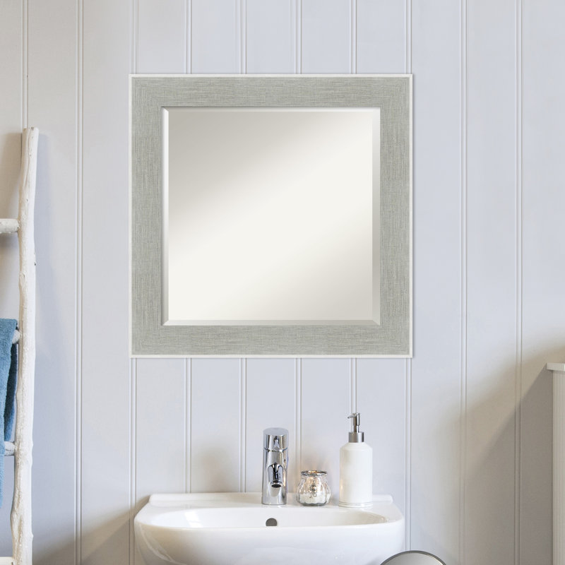 Lawhorn Wall Mirror, 25.25" H x 25.25" W