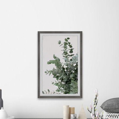 « evergreen buisson »-reproduction de photo sur papier encadrée