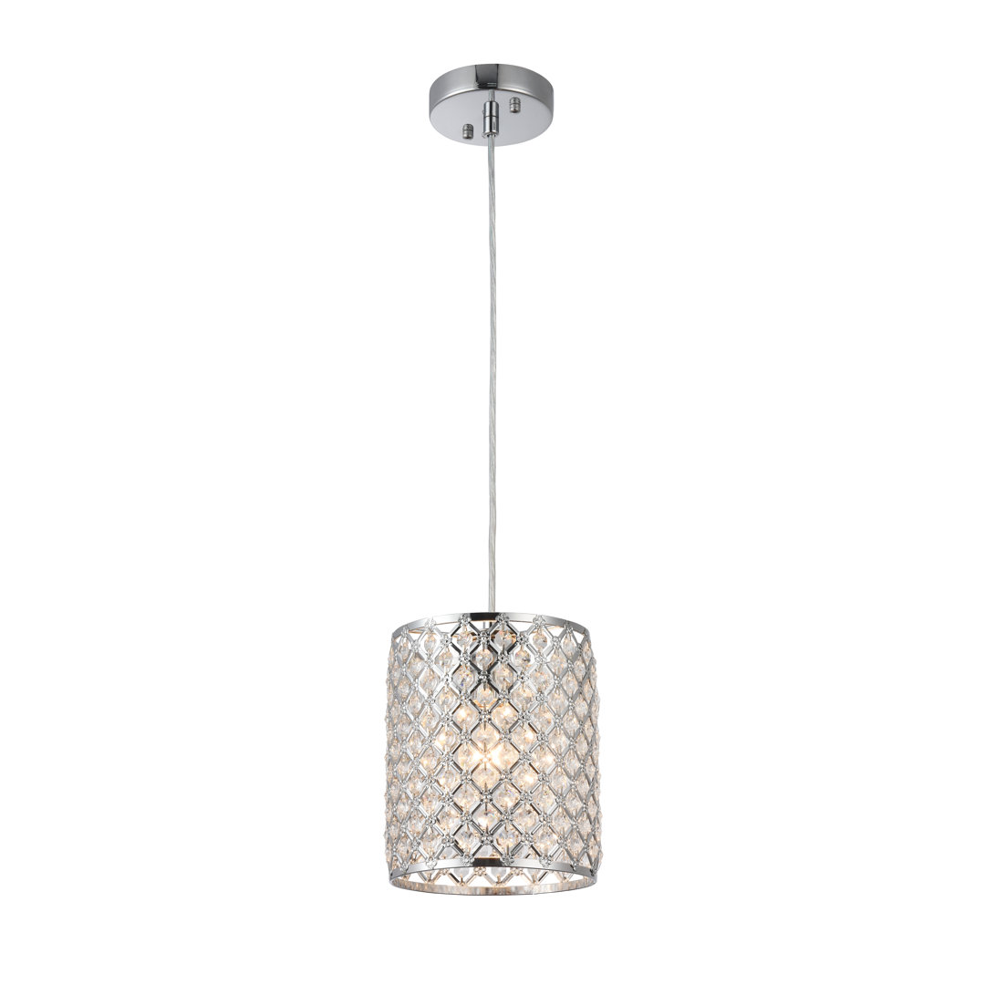 1 - Light Chrome Single Pendant House of Hampton®