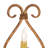 Aneika Steel Candle Wall Light
