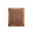 46" Brown Dresser Solid Wood Mirror