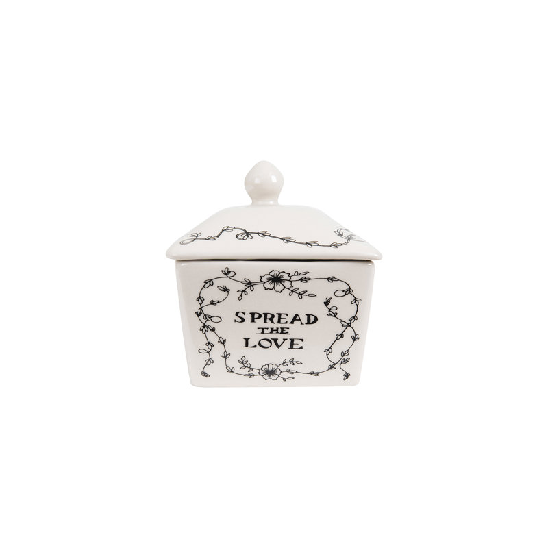August Grove® Kiser Butter Dish
