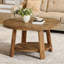 Solid Wood Four Leg Coffee Table with Storage