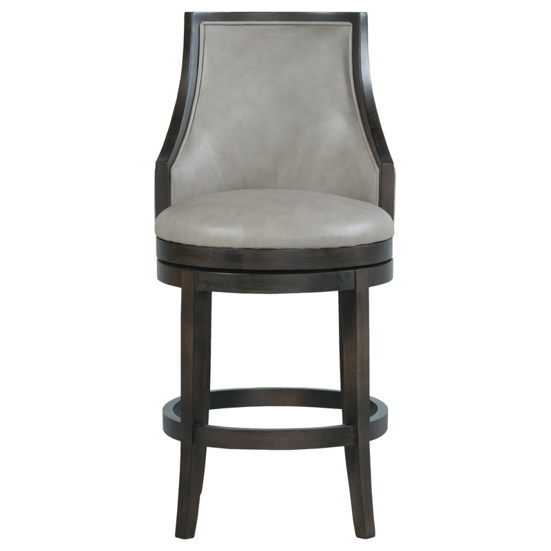 Tabouret pivotant Robroy, Tabouret de comptoir (siège d'une hauteur de 26 p, Tabac, 9800 Carrière