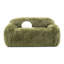 Ensemble de canapé 3 pièces en fausse fourrure Leann avec coussins décoratifs-127459389-120533977
