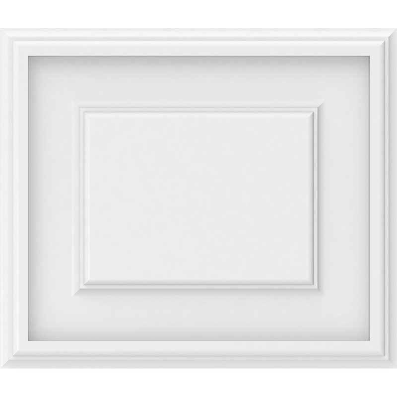 EdgeCraft Legacy Raised Panel Wall Panel, 12"H x 14"W x 0.63"D