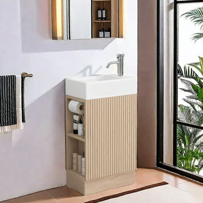 Base de meuble-lavabo simple 18,6 po seulement
