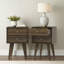 Manufactured Wood Bedside Table Sets of 2-2014343938