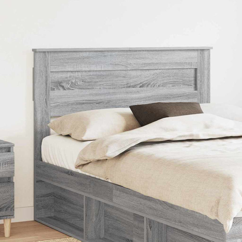 Headboard, EU Double - 135 x 200 cm, Grey Sonoma
