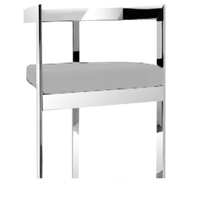 Adalinna Upholstered Counter Stool with Metal Frame