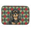 Tapis de vaisselle noir et brun clair-119904683
