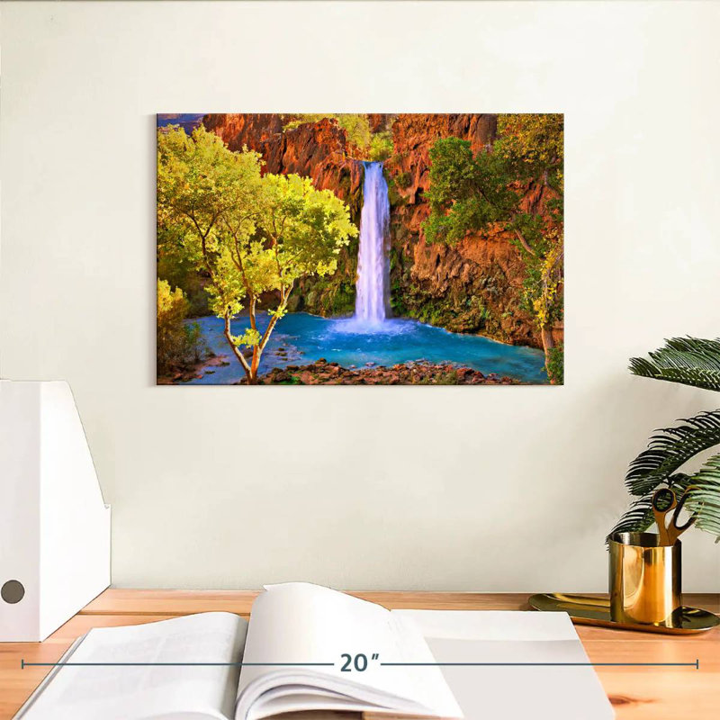 Alvord Crystalline Havasu Falls, H 8 po x l 12 po