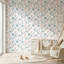 Papier peint sur fond blanc-1029944714