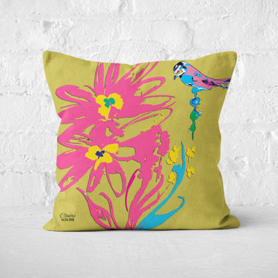 Andreamarie Floral Square Cushion