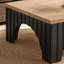 Table basse carrée - Style campagne moderne