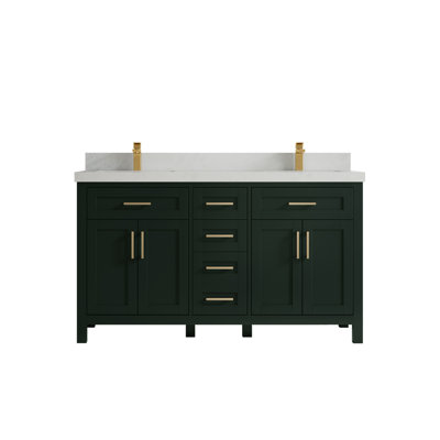 Ensemble de meuble-lavabo double 60 po Cambridge