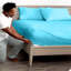 Ensemble de drap-housse en microfibre avec taie d'oreiller   -281352388-281352382