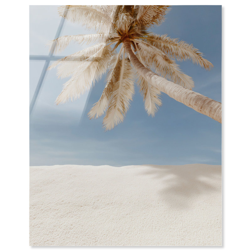 Creamy Coastal II Print by Oliver Gal, 45"H x 36"W, High-Gloss Acrylic Print