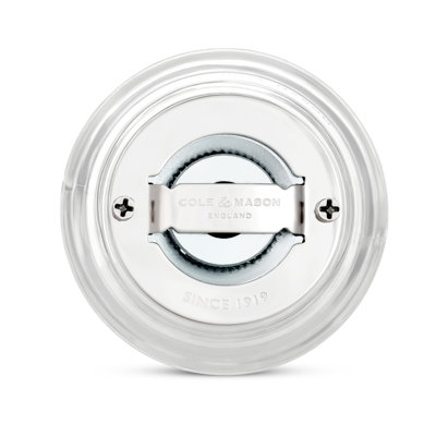 Cole & Mason London Acrylic Salt Mill 7"
