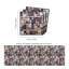 15cm W x 15cm L PVC Peel and Stick Mosaic Tile