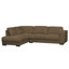 4 Seater Corduroy Sofa & Chaise-450256785-448853376