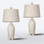 Ensemble de lampes de table de chevet USB 25 "avec commande tactile et ampoules-1141209148