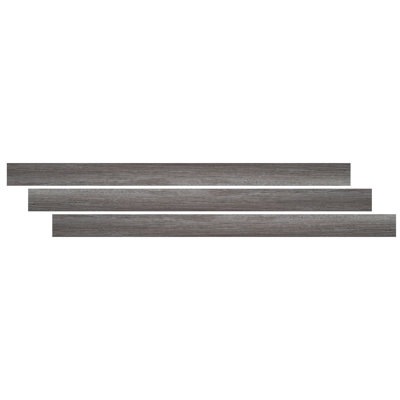 Twilight Greige 0.26 in. T x 94 in. L x 1.77 in. W Luxury Vinyl Flooring Trim End Cap
