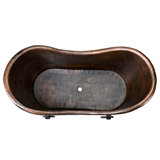 Premier Copper Products BSP5_BTDR67DB Bathtub And Drain Package