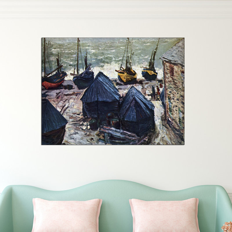 Claude Monet - Wrapped Canvas Painting, 60cm H x 80cm W x 1.8cm D