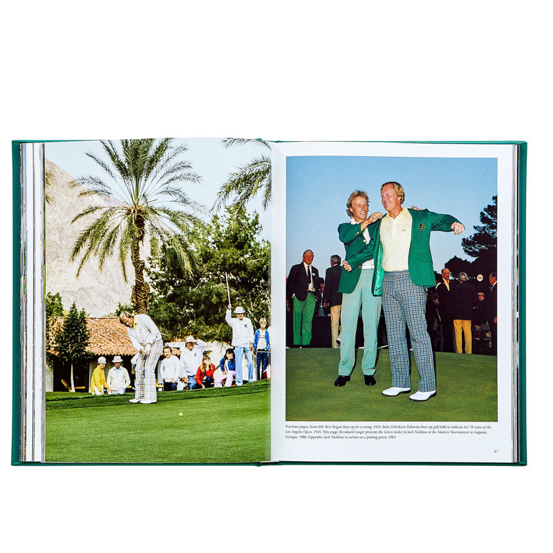 The Stylish Life of Golf Leather Bound Special Edition Book