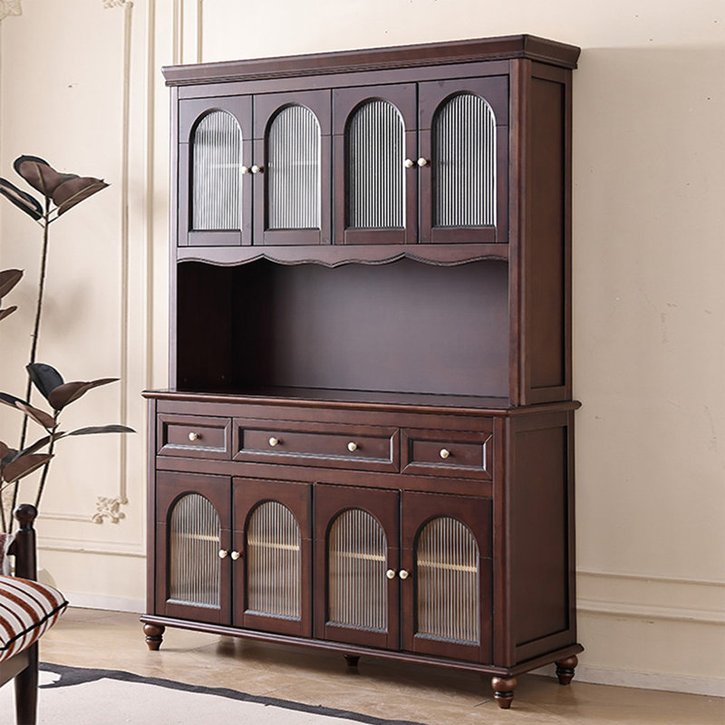 Buffet en bois de noyer massif