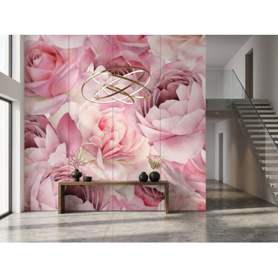 Wall Mural, 125"W x 125"H, Pre-Pasted Paper