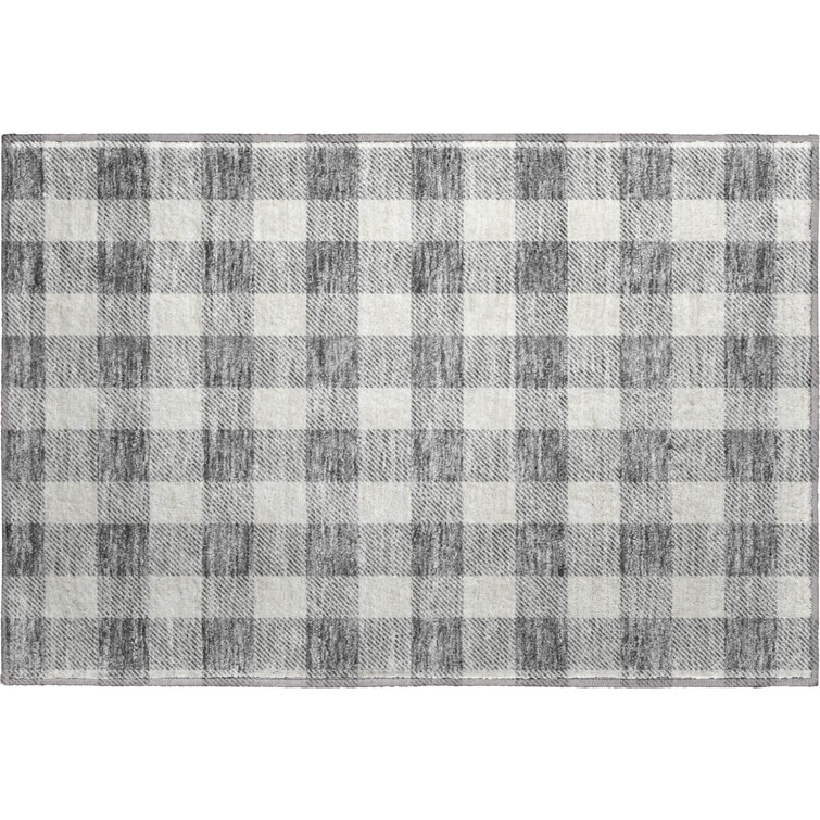 Premium Machine Washable Prisco Gray Rug