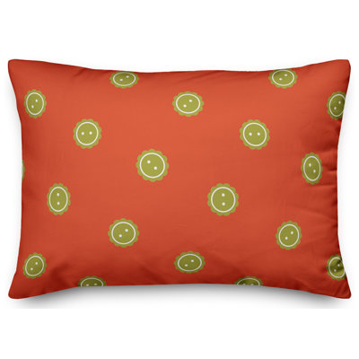 Coussin lombaire à boutons