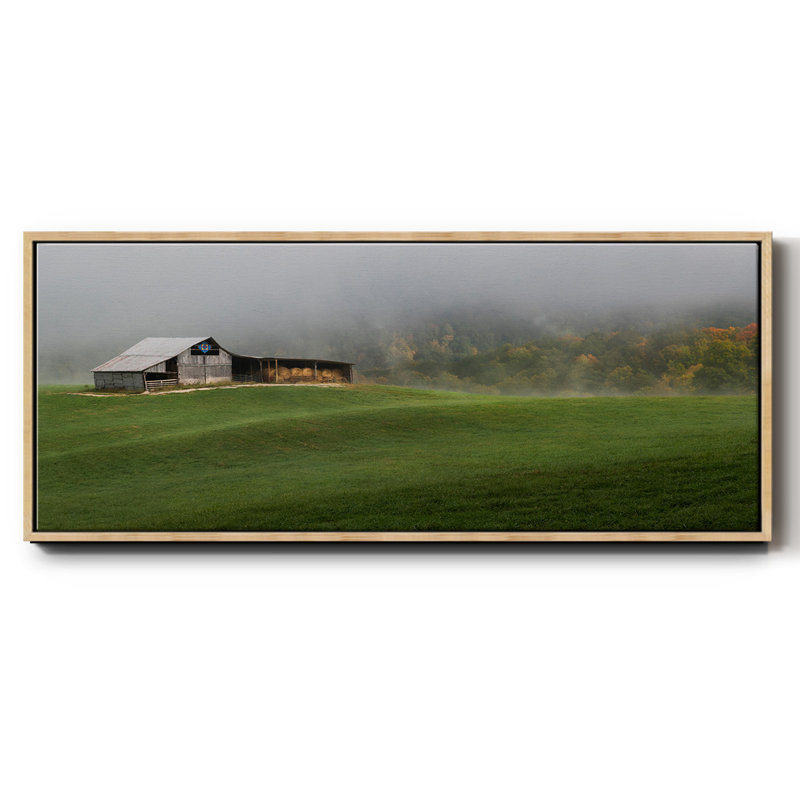 Mountain Air- Framed Canvas, 24" H x 60" W