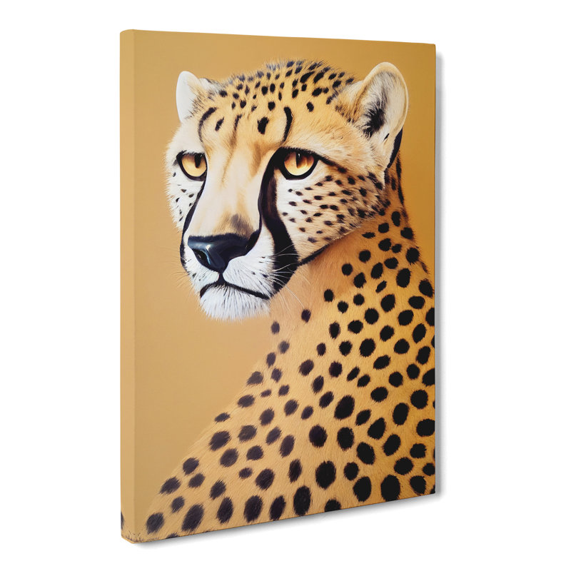Atyia Resting Cheetah - Wrapped Canvas, 50cm H x 35cm W x 3cm D
