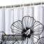Rideau de douche abstrait avec 12 crochets-468141090
