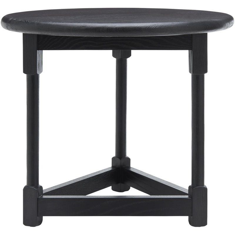 Becki Owens x Surya Leandro End Table, Black