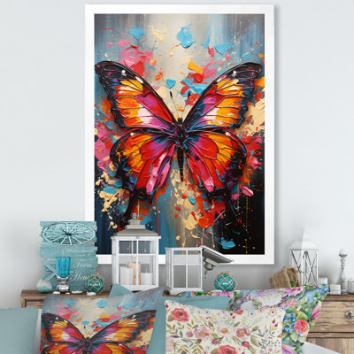 " Butterfly Pop Art Papilio I "