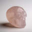 Polished Rose Quartz Skull Carving (120 Grams)