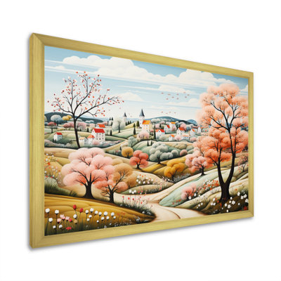 " Countryside Early Spring Landscape II "