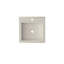 Lavabo pour salle de bain blanc mat