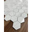 Mosaïque en marbre 3 po Bianco Dolomite-97975195