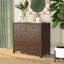 Commode 4 tiroirs Sutton, noyer-356734111