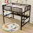 Metal Loft Bed With LED Lighted-686565623