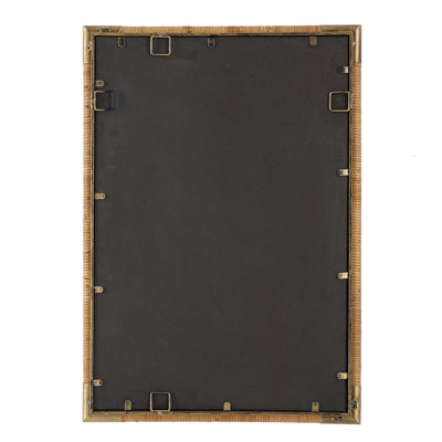 Mariella Metal Rectangle Wall Mirror