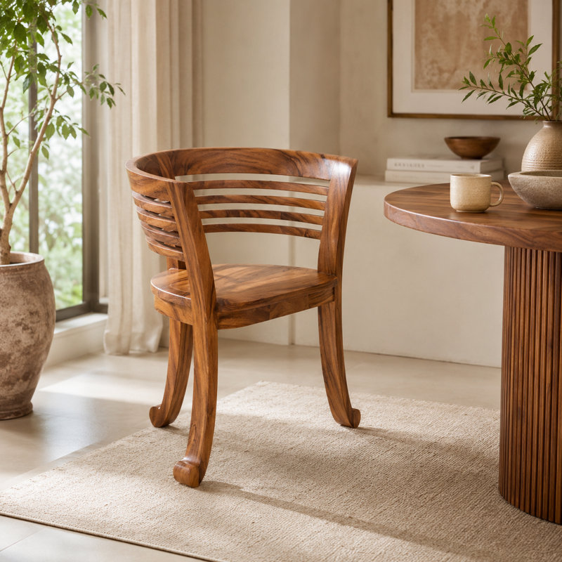 Upholstered Barrel Chair