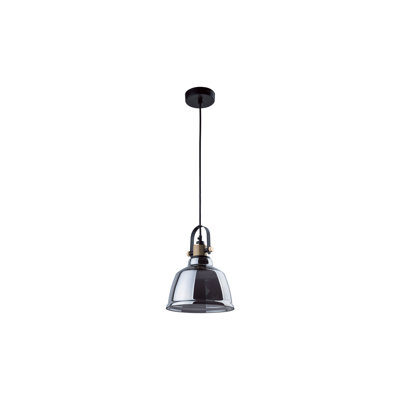 Bouton 1 - Light Black Single Pendant